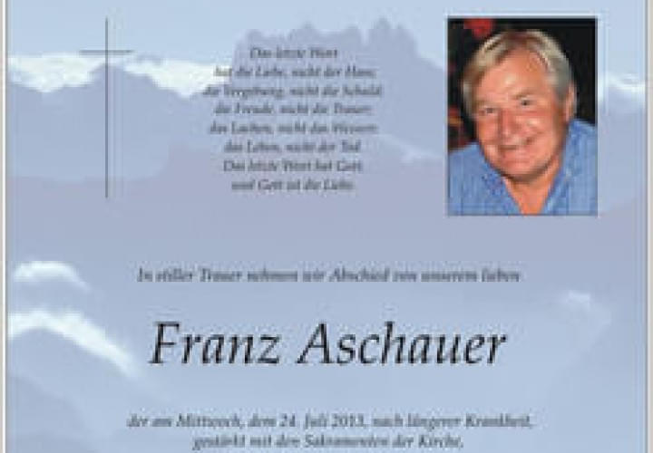 Franz-Aschauer